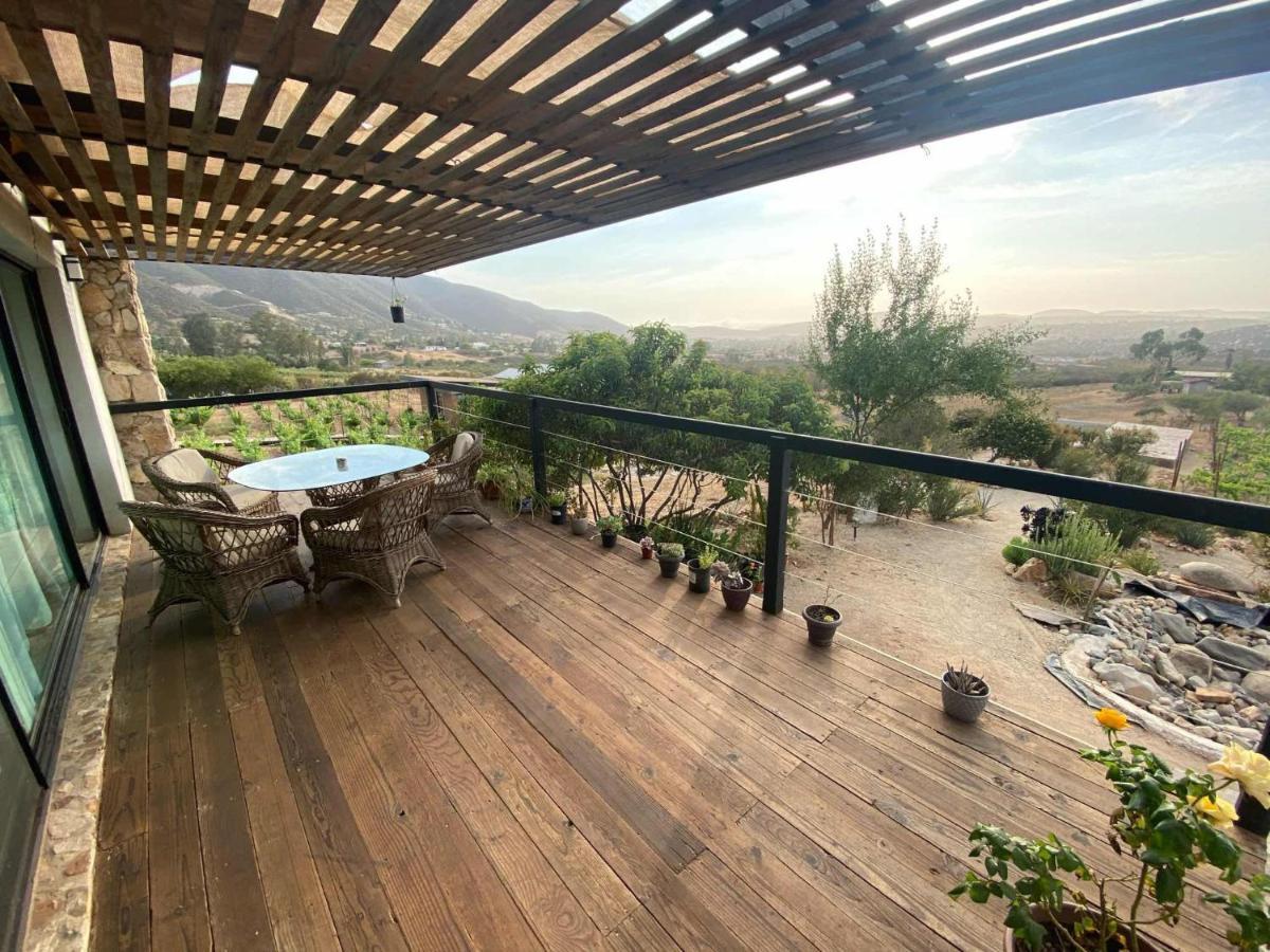 Chalet Nativo - Fabulous Terrace & Vineyard Валье-де-Гуадалупе Экстерьер фото